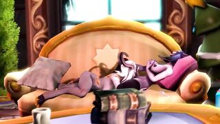 Draenei Demon Girls Eating Eachother: Warcraft Parody - 2 image