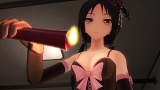 POV gets candle waxed by an anime Mistress: 3D Hentai Porn - 4 image