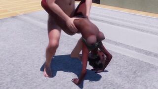 Black Girl gets fucked silly: 3D Porn - 4 image