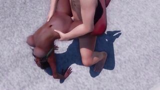 Black Girl gets fucked silly: 3D Porn - 6 image