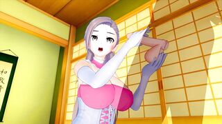 CUTE GIRL PUTS ON SEXY MAID COSTUME AND MAKES MY BIG COCK VERY EXCITED 3D HENTAI 83 - 4 image