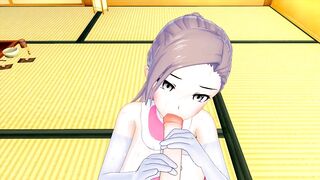 CUTE GIRL PUTS ON SEXY MAID COSTUME AND MAKES MY BIG COCK VERY EXCITED 3D HENTAI 83 - 5 image