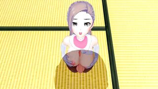 CUTE GIRL PUTS ON SEXY MAID COSTUME AND MAKES MY BIG COCK VERY EXCITED 3D HENTAI 83 - 7 image