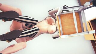 Hentai 3D Uncensored - Omura Anal and Threesome - 2 image