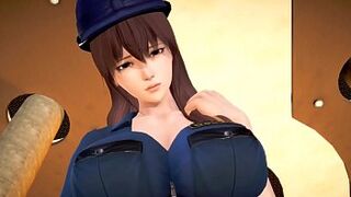 POLICEWOMAN WORKING WITH LOVE 3D HENTAI 69 - 1 image