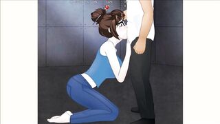 Overwatch Mei Porn/Hentai Super Deepthroat (SDT) - 2 image