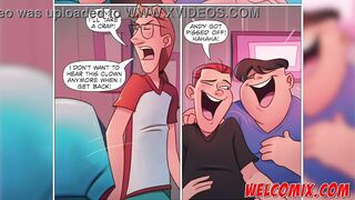 Gang Bang with Andy's friends - The Naughty Home - 6 image