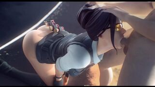 3D Compilation: Fortnite Rook Ruby Alli Harley Quinn Blowjob Deepthroat Dick Ride Doggystyle Fuck - 1 image