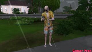 Number 18 Android Trained Sexually by Master Roshi Perverted in Front of Her Cuckold Husband Dragon Ball Hentai - 2 image