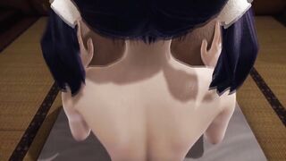 Lady Bug is penetrated through two orifices until it is full of semen dp - 4 image