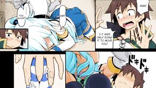 SEX WITH AQUA - KONOSUBA HENTAI - 3 image