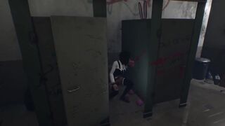 Bathroom Stole Surprise Gloryhole : 3D Porn