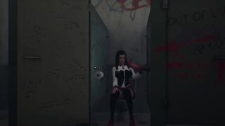 Bathroom Stole Surprise Gloryhole : 3D Porn - 6 image