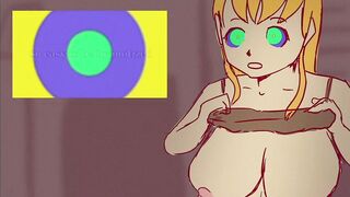 Anime Girl Streamer Gets Hypnotized By Coil Hypnosis Video - 5 image