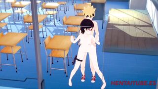 Naruto Hentai - Fucks Sarada At - Hard sex with crempie - 7 image