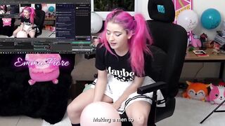 Cute Teen Reacts to Hentai Porn - Emma Fiore - 2 image