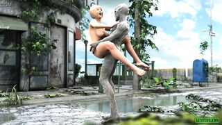 Taken by Overlord. 3D SciFi Hentai - 6 image