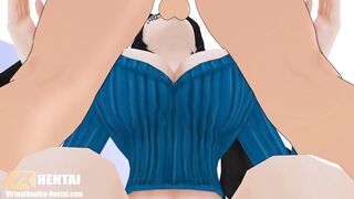 One piece nico robin sucking Dick 3D - 7 image