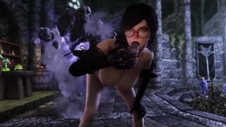 Lustful Luna's Skyrim Monster Compilation 3 Werewolf, Gargoyle, Storm Atronach - 8 image