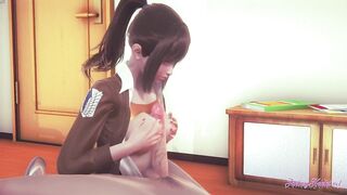 on Titans Hentai - Sasha is a little Bitch - 2 image