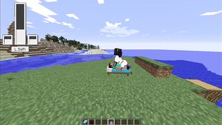 Minecraft SchnurriTV sex mod Ellie big boobs hentai fuck on tight pussy - 8 image