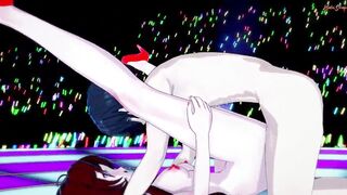 Girlfriend gets fucked and creampied on stage in front of a live crowd. Friday Night Funkin Hentai. - 10 image