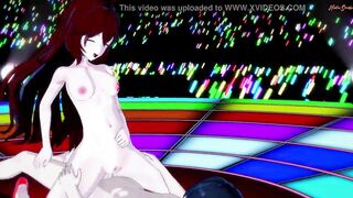 Girlfriend gets fucked and creampied on stage in front of a live crowd. Friday Night Funkin Hentai. - 6 image