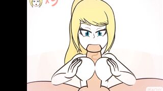 Super Smash Girls Titfuck - Zero Suit Samus by PeachyPop34 - 6 image