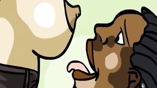 Wet Lebanese pussy gets stretched by long BBC - 10 image