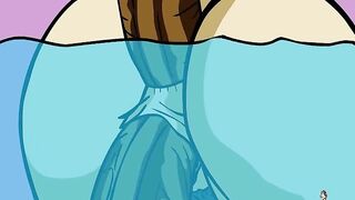 Wet Lebanese pussy gets stretched by long BBC - 5 image