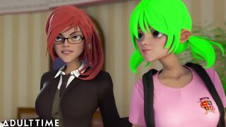 Hentai Stepdaughter Fucks Her Stepdad Out Of Spite - 9 image