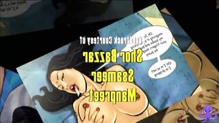 Desi Indian Hindi Sex: Sexy sister-in-law fucked by horny brother-in-law - Animated Cartoon porn 2022 - 5 image