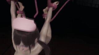 Tentacular fish monster penetrates two Japanese girls [Full Video] 9m - 2 image