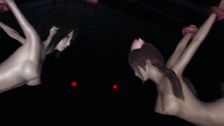 Tentacular fish monster penetrates two Japanese girls [Full Video] 9m - 8 image