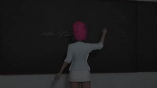 ADULT TIME Hentai Sex Professor Jerks Off And Fucks A Student To Prove A Point - 2 image