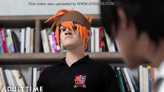 ADULT TIME Hentai Sex Professor Jerks Off And Fucks A Student To Prove A Point - 5 image