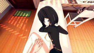 Kanade Sakurada gets anal fucked from your POV - Castle Town Dandelion Hentai. - 4 image