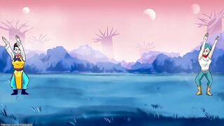 Bulchi Teaches Gogeta a Lesson 4K Ai Upscaled - 2 image