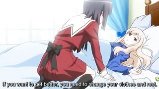 Erotic Lesbian Anime Sex (Hentai uncensored) - 4 image