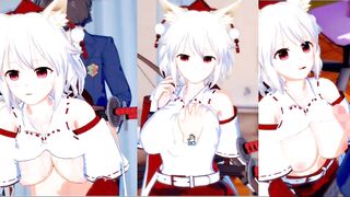 [Eroge Koikatsu! ] Touhou running boobs rubbed H! 3DCG Big Breasts Anime Video (Touhou Project) [Hentai Game Toho Momiji Inubashiri] - 10 image
