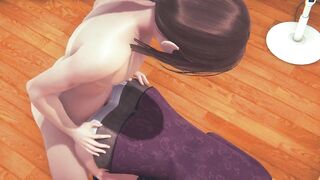 Hentai 3D Uncensored - Emily Handjob and anal - 9 image