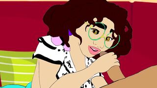 Mirabel (Encanto) FEnjoys Her BIG Black Gift After Classes - 5 image