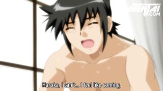 Her Real First Time! Uncensored Hentai - 8 image