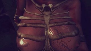 Cavewoman takes fat hard cock