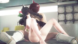 Girl in the Office - Hentai (Uncensored) - 8 image