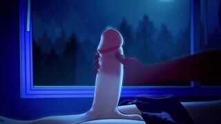 Hot Uncensored Hentai Anime Story - Witch-Girl sedused Guy for Sex