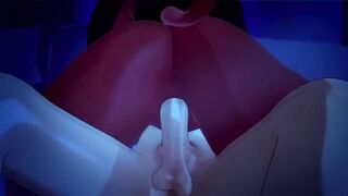 Hot Uncensored Hentai Anime Story - Witch-Girl sedused Guy for Sex - 7 image