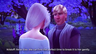 Frozen Betrayal 2 - Elsa And Kristoff Public Sex In The Wild - 3d Hentai