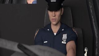 White hoe gets fucked deep and long by Corrections officer - 10 image