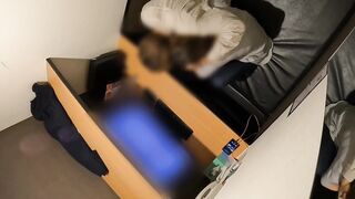 I was watching porn at an Internet cafe and got so horny that I went straight to cream pie sex. - 2 image